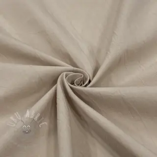 Katoenen stof WASHED beige