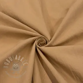 Katoenen stof WASHED cinnamon