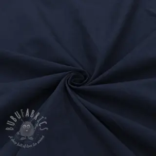 Katoenen stof WASHED navy