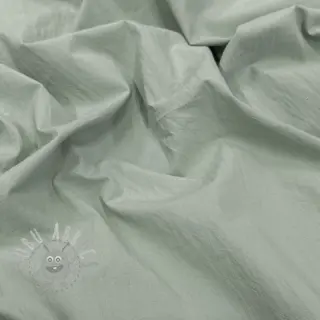 Katoenen stof WASHED pale turquoise