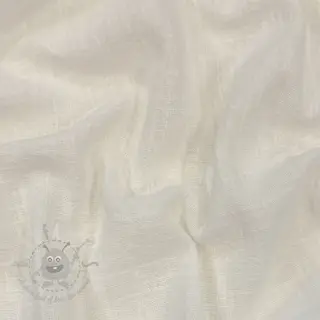 Katoenen stof SLUB WASHED off white
