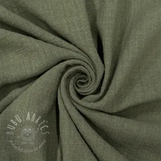 Bavlnená látka SLUB WASHED pickle