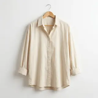 Bavlnená látka WASHED beige