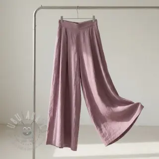 Katoenen stof SLUB WASHED lavender