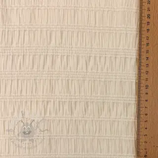 Viscose CHENILLE JACQUARD ecru