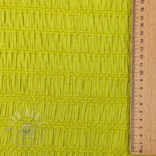 Viscose CHENILLE JACQUARD lime