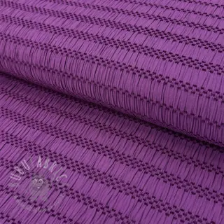 Viscose CHENILLE JACQUARD cerise