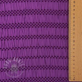 Viscose CHENILLE JACQUARD cerise