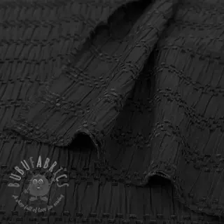 Viscose CHENILLE JACQUARD black