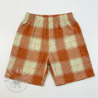 Viscose CRINKLE Check mint