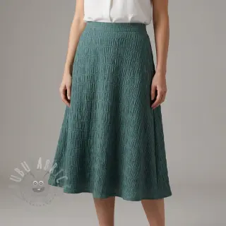 Viscose CHENILLE JACQUARD sage