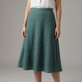 Viskóza CHENILLE JACQUARD sage
