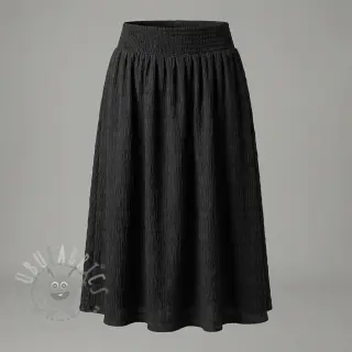Viscose CHENILLE JACQUARD black