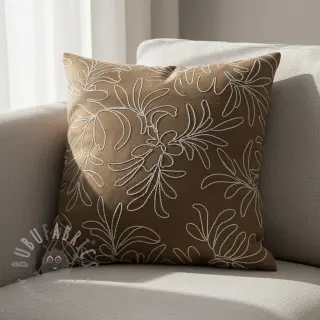 Suèdestof Tape flower stone