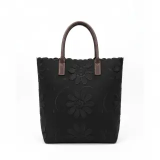 Bavlnená látka EMBROIDERY Bellagio black