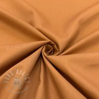 Katoenen stof met viscose bronze