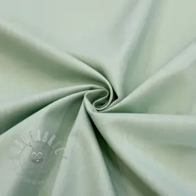 Katoenen stof met viscose mint