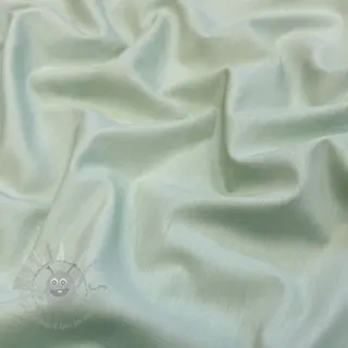 Katoenen stof met viscose mint