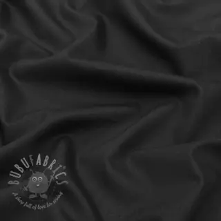 Katoenen stof met viscose black