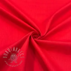 Katoenen stof met viscose red