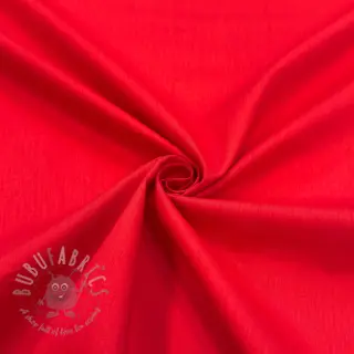 Katoenen stof met viscose red