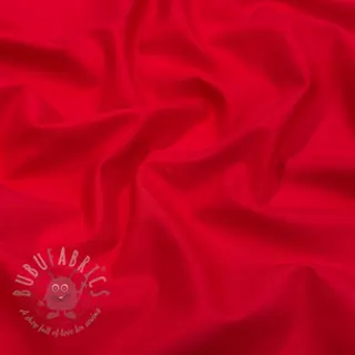 Katoenen stof met viscose red