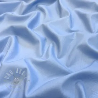 Katoenen stof met viscose baby blue