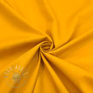 Katoenen stof met viscose ochre