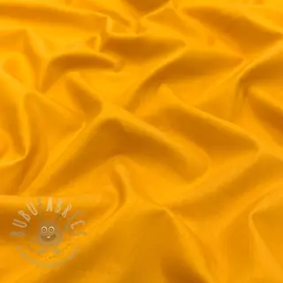 Katoenen stof met viscose ochre
