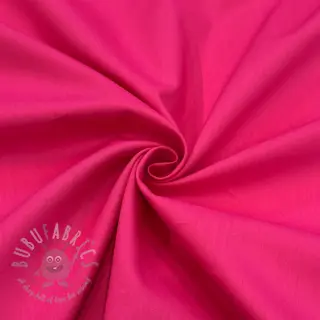 Katoenen stof met viscose fuchsia