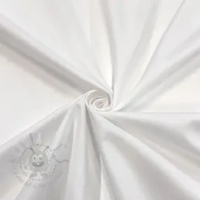 Katoenen stof met viscose white