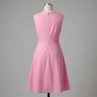 Bavlnená látka s viskózou light pink