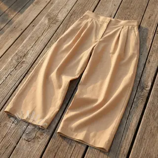 Katoenen stof met viscose sand