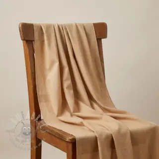 Katoenen stof met viscose sand