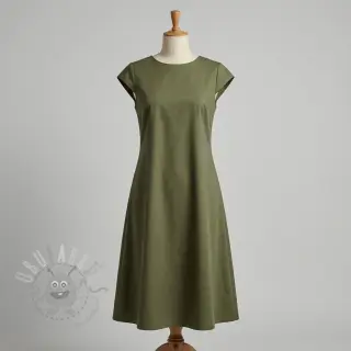 Katoenen stof met viscose pickle