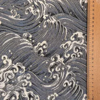 Decoratiestof jacquard Swell allover argent