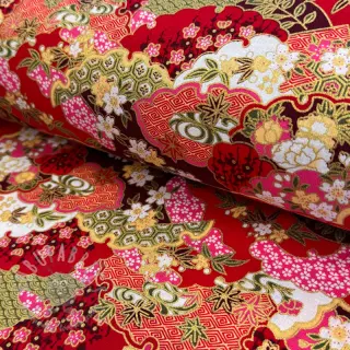 Katoenen stof JAPAN collection design O
