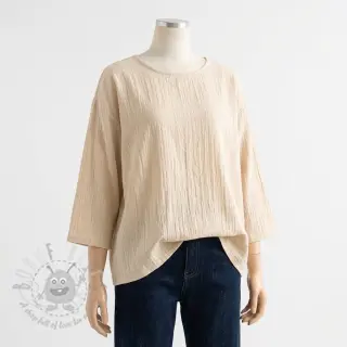 Dubbelgaas/mousseline SLUB SIMPLY NATURAL