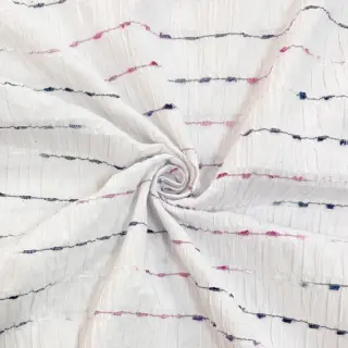 Bavlnená látka DOBBY CRINKLE Stripe white