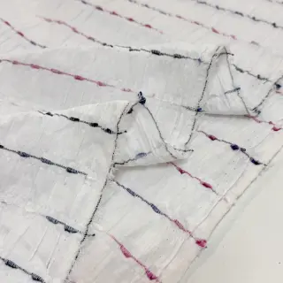 Bavlnená látka DOBBY CRINKLE Stripe white