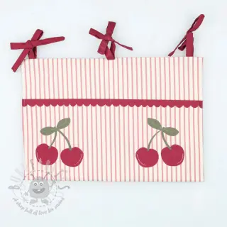 Katoenen stof Cherries playmat PANEL digital print