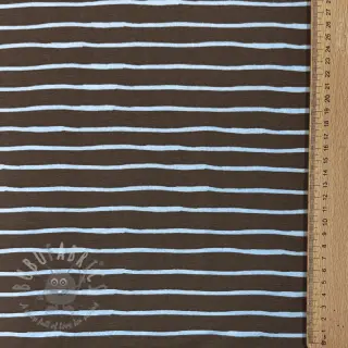 Tricot Stripes dark khaki