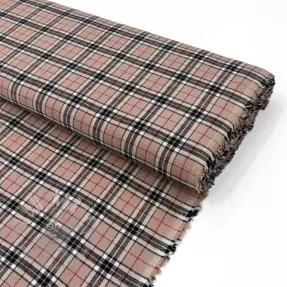 Katoenen stof LIGHT FLANNEL Check design F