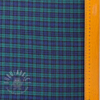 Katoenen stof LIGHT FLANNEL Check design En