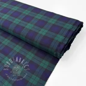 Katoenen stof LIGHT FLANNEL Check design B