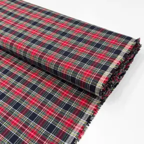 Bavlnená látka LIGHT FLANNEL Check design C