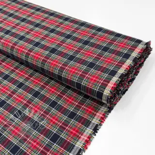 Katoenen stof LIGHT FLANNEL Check design C