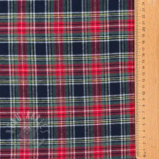 Katoenen stof LIGHT FLANNEL Check design C