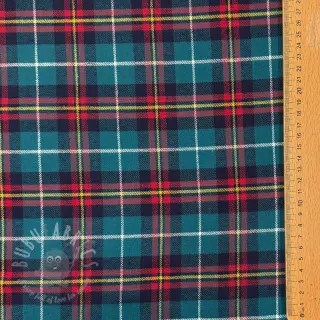 Katoenen stof LIGHT FLANNEL Check design E