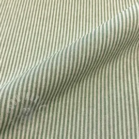 Decoratiestof DOBBY Colored stripe army green